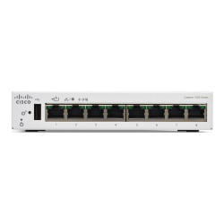 Conmutador - Gigabit Ethernet - L3 - inteligente - 8 x 10/100/1000 - s