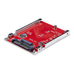 StarTech.com Adaptador M.2 a U.3 - Conversor de SSD M2 PCIe a U.3 de 2