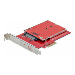 StarTech.com Adaptador M.2 a U.3 - Conversor de SSD M2 PCIe a U.3 de 2
