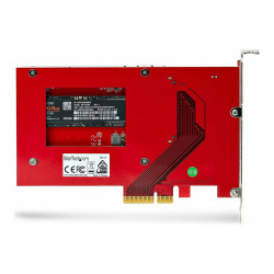 StarTech.com Adaptador M.2 a U.3 - Conversor de SSD M2 PCIe a U.3 de 2