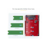 StarTech.com Adaptador M.2 a U.3 - Conversor de SSD M2 PCIe a U.3 de 2