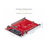 StarTech.com Adaptador M.2 a U.3 - Conversor de SSD M2 PCIe a U.3 de 2