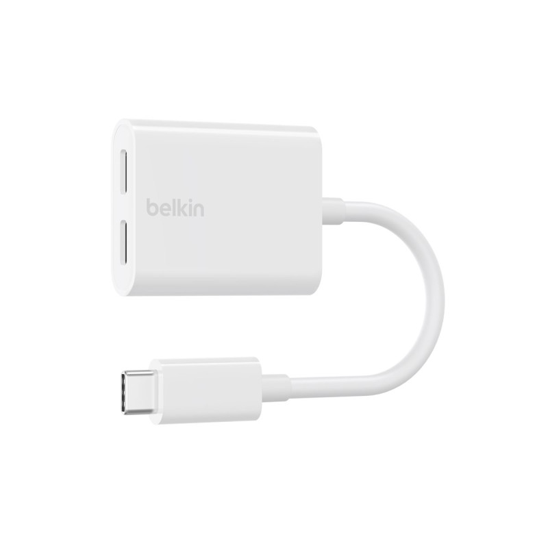 Belkin Connect Audio + Charge - Adaptador de carga/auriculares USB-C a