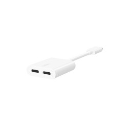Belkin Connect Audio + Charge - Adaptador de carga/auriculares USB-C a