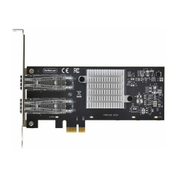 Startech Tarjeta PCIe de Red de Fibra Ethernet 1Gb SFP de 2 Puertos -