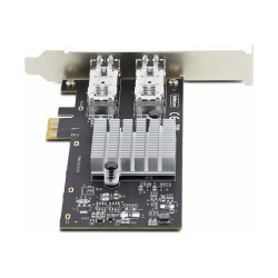 Startech Tarjeta PCIe de Red de Fibra Ethernet 1Gb SFP de 2 Puertos -
