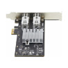 Startech Tarjeta PCIe de Red de Fibra Ethernet 1Gb SFP de 2 Puertos -