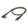 StarTech.com Cable 50cm USB-C Resistente Acodado a la Derecha - Tipo C