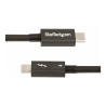 StarTech.com Cable de 1m Thunderbolt 4 - 40Gb - 100W - Certificado Int
