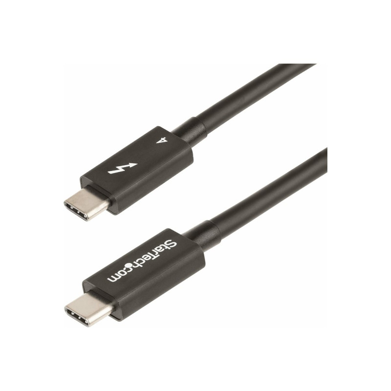 StarTech.com Cable 0,5m Thunderbolt 4 - 40Gb - 100W - Certificado Inte