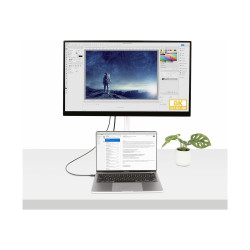 StarTech.com Cable 0,5m Thunderbolt 4 - 40Gb - 100W - Certificado Inte