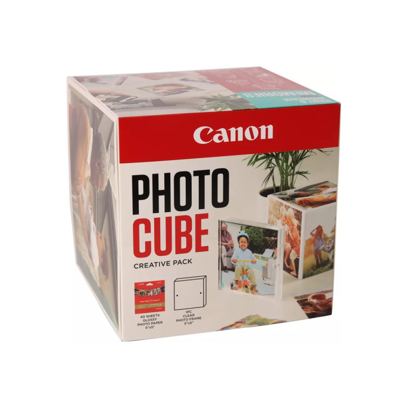 PP-201 5X5 Photo Cube Creative Pack White Blue (40SHEETS) + | APLIUM