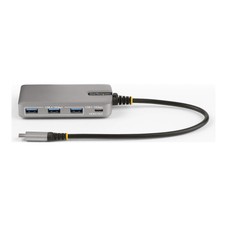 StarTech.com Hub Ladrón de 4 Puertos USB-C - 3x USB-A - 1x USB Tipo C