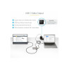 StarTech.com Hub Ladrón de 4 Puertos USB-C - 3x USB-A - 1x USB Tipo C