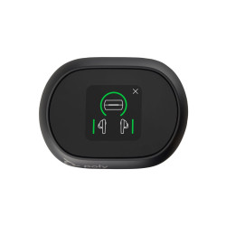 Voyager Free 60+ Uc W/TS Charge Case Usb-c Black Ww | APLIUM
