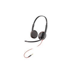 Poly Blackwire C3225 - Blackwire 3200 Series - auricular - en oreja -
