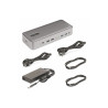 StarTech.com Docking Station KVM USB-C para 2 Portátiles - 2x DP 4K 60