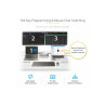 StarTech.com Docking Station KVM USB-C para 2 Portátiles - 2x DP 4K 60