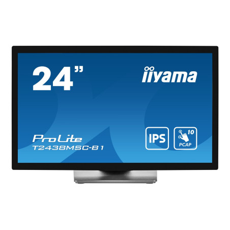 iiyama ProLite T2438MSC-B1 - Monitor LED - 24" (23.8" visible) - panta