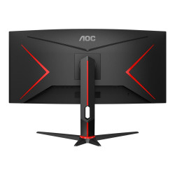AOC Gaming CU34G2XP/BK - Monitor LED - gaming - curvado - 34" - 3440 x