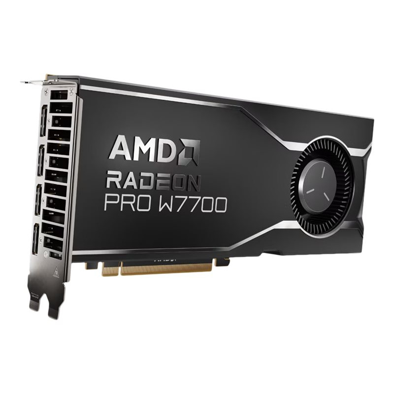 AMD Radeon Pro W7700 - Tarjeta gráfica - Radeon Pro W7700 - 16GB GDDR6