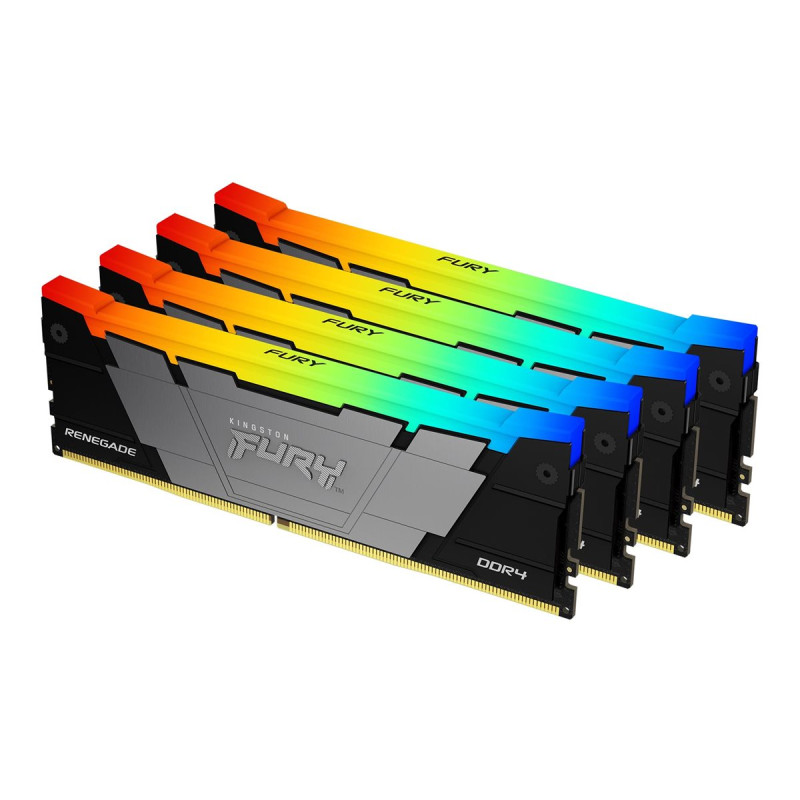 Kingston FURY Renegade RGB - DDR4 - kit - 32GB: 4 x 8GB - DI | APLIUM