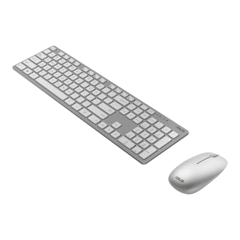 W5000 Wireless Set KEYBOARD & MICE WHITE | APLIUM