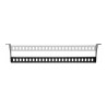 1U Rack Cable Management Bar - Lacing Guide Bar For Patch Pa | APLIUM