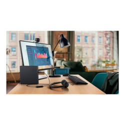 Dell Wired Headset WH3024 - Auricular - en oreja - cableado - USB-C -