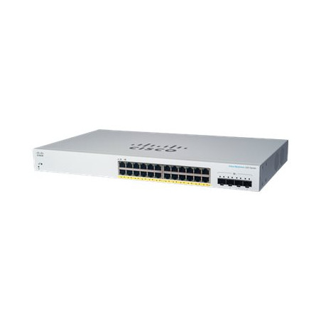 Cisco Business 220 Series CBS220-24FP-4X - Conmutador - inteligente -