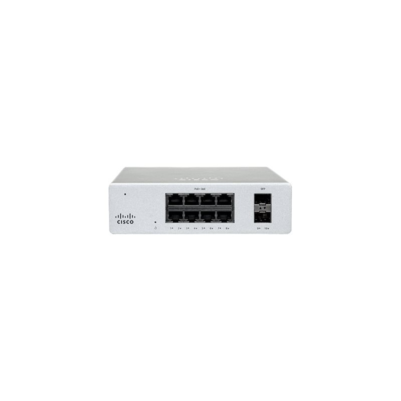 Cisco Meraki MS130R-8P - Conmutador - Gestionado - 8 x 10/10 | APLIUM