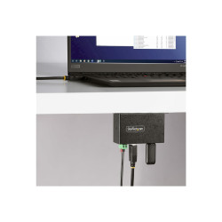 StarTech.com Hub USB Industrial de 4 Puertos Gestionado - Caja de Meta