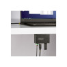 StarTech.com Hub USB Industrial de 4 Puertos Gestionado - Caja de Meta