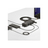 StarTech.com Hub USB Industrial de 7 Puertos Gestionado - Caja de Meta
