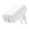 Belkin - Adaptador de corriente - 42 vatios - 3 A - PD 3.0 - 2 conecto
