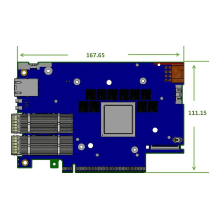 NVIDIA BlueField-3 P-Series B3240 - Adaptador de red - PCIe5.0 x16 - 4