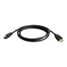 C2G 8ft 4K HDMI Cable with Ethernet - High Speed HDMI Cable -M/M - Cab