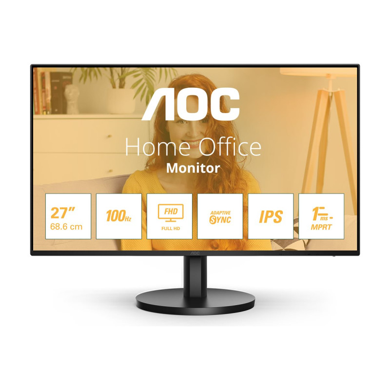 AOC Basic-line 27B3HA2 - B3 Series - monitor LED - 27" - 1920 x 1080 F
