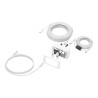 Paquete de placa frontal AV modular de 10 m y cables - 4k a 60 hz - pa