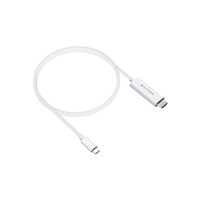 4K USB-C to HDMI Cable - White | APLIUM