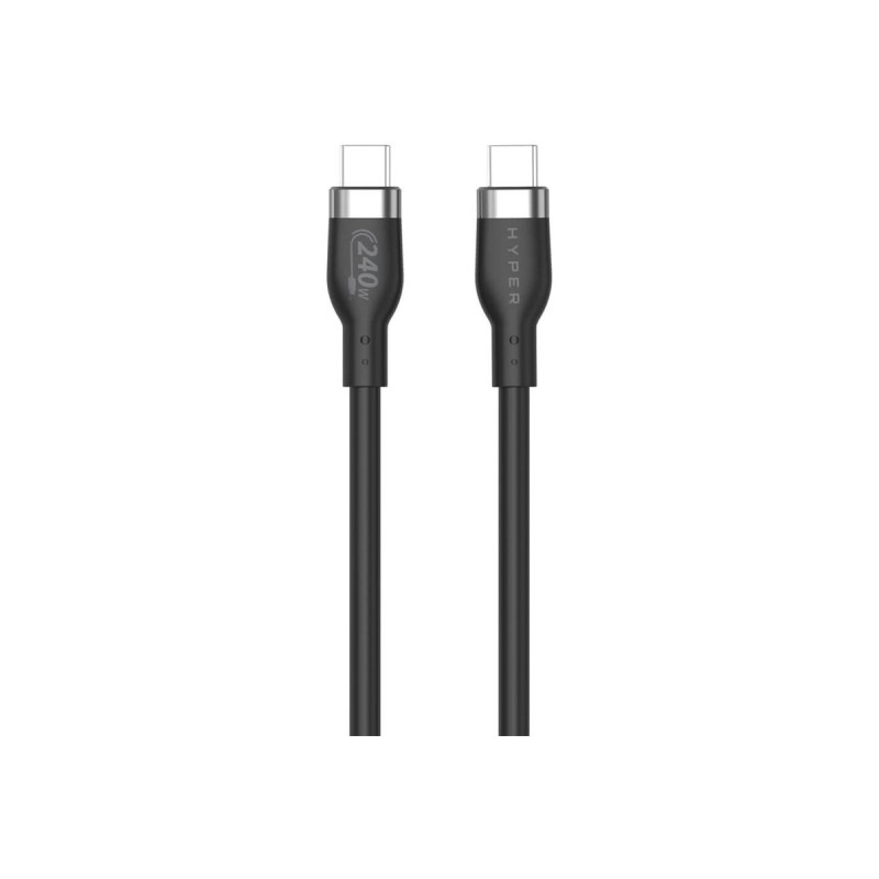 HyperJuice - Cable USB - USB-C (M) a USB-C (M) - USB 2.0 - 1 m - rango