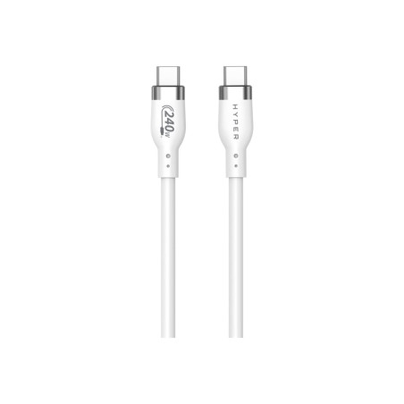 HyperJuice - Cable USB - USB-C (M) a USB-C (M) - USB 2.0 - 2 m - rango