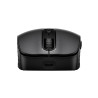 HP 695 - Ratón - carga Qi - 7 botones - inalámbrico - Bluetooth - negr