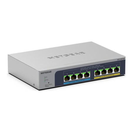 NETGEAR Smart MS108TUP - Conmutador - L3 Lite - inteligente - 4 x 100/