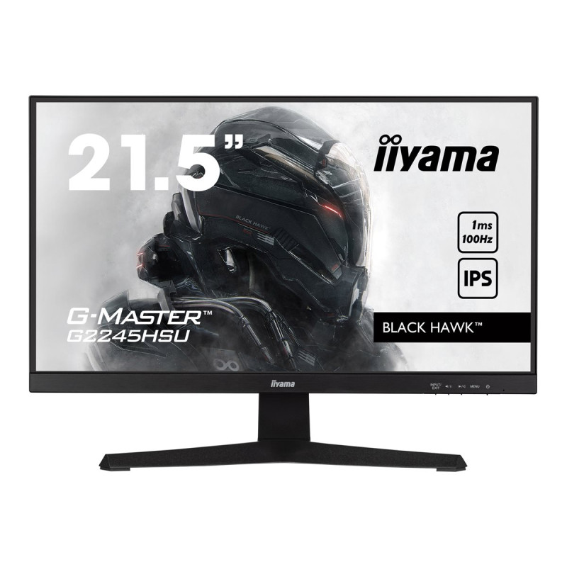 iiyama G-MASTER Black Hawk G2245HSU-B2 - Monitor LED - 22" (21.5" visi