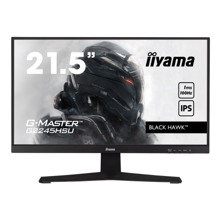 iiyama G-MASTER Black Hawk G2245HSU-B2 - Monitor LED - 22" (21.5" visi