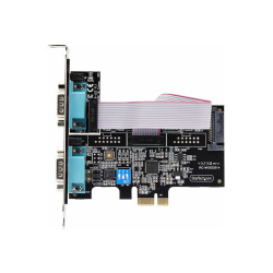 StarTech.com Tarjeta Serie PCIe de 2 Puertos - Tarjeta RS232/RS422/RS4