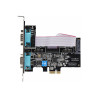 StarTech.com Tarjeta Serie PCIe de 2 Puertos - Tarjeta RS232/RS422/RS4