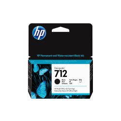 HP 712 Black DesignJet Ink Cartrid