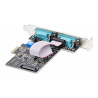 StarTech.com Tarjeta Serie PCIe de 2 Puertos - Tarjeta RS232/RS422/RS4
